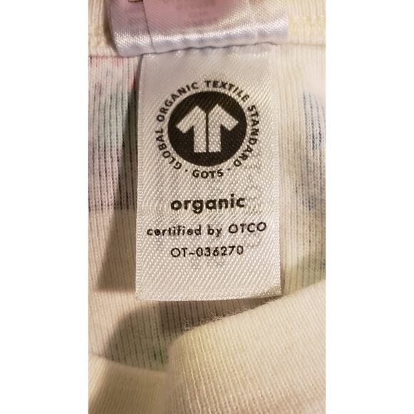 Hannah Andersson Snow Globe Pajamas 100% Organic Cotton‎ Size 6/7 - Picture 5 of 5